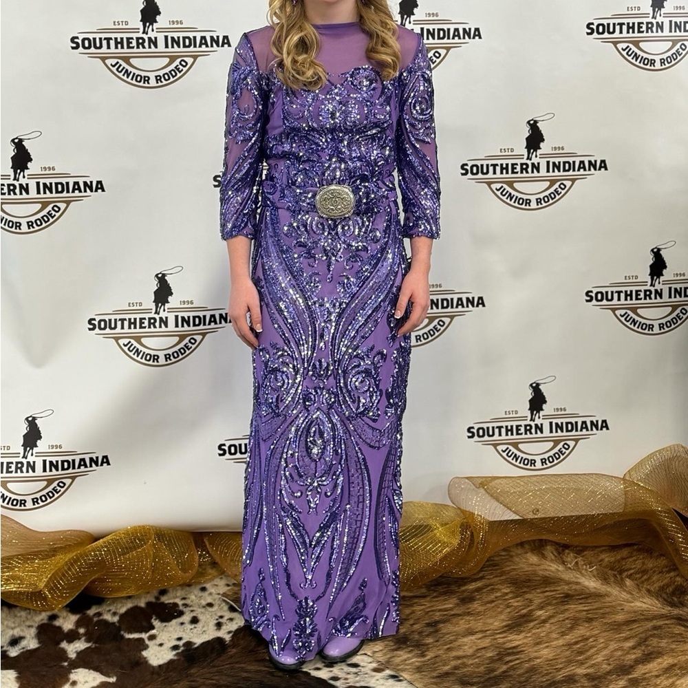 Custom made Rodeo Queen dress